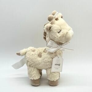 Snug Beige Standing Giraffe Plush Baby Toy Stuffed Animal Lovey 12" NEW